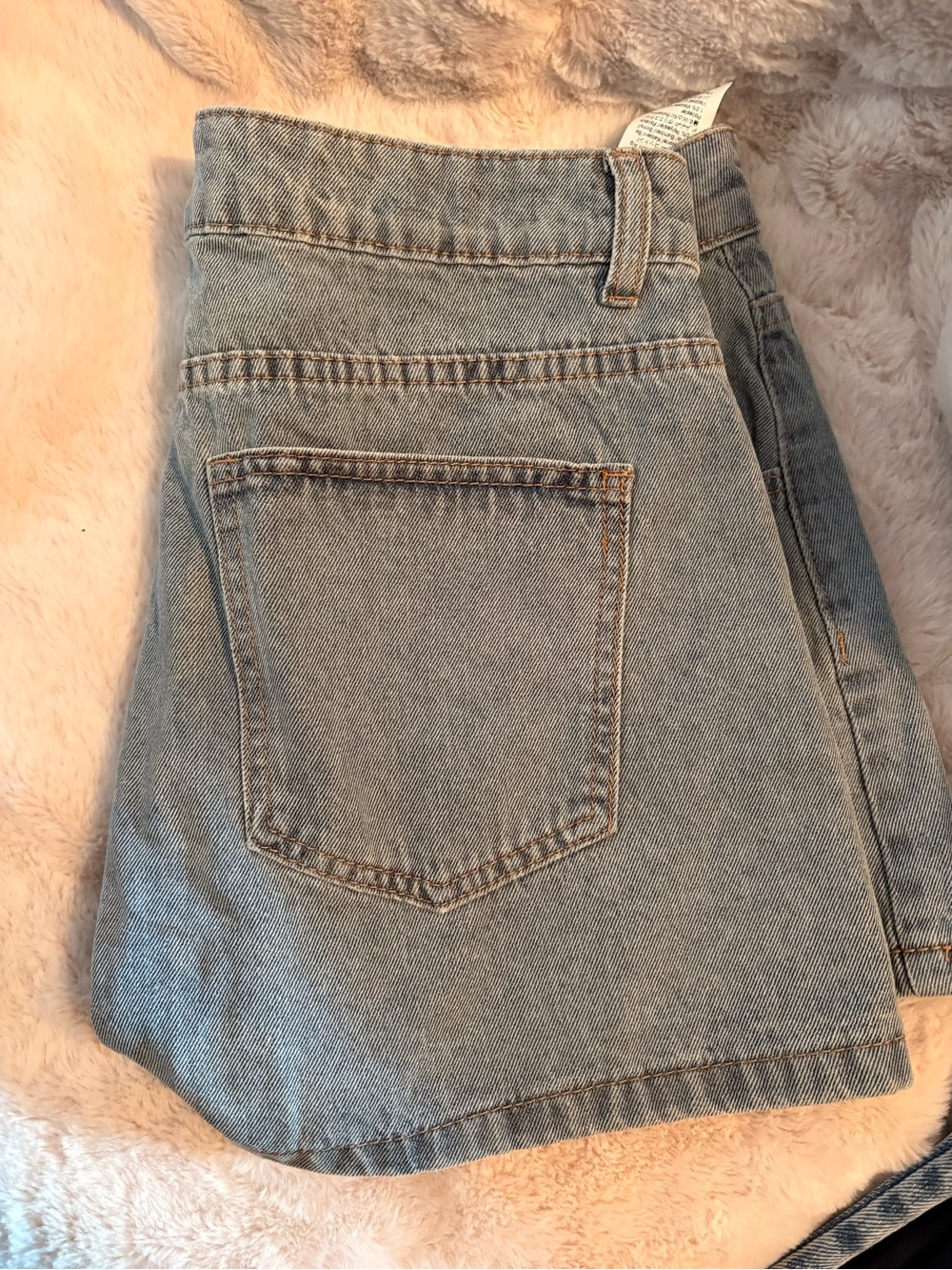 Women's Light Blue Denim shorts